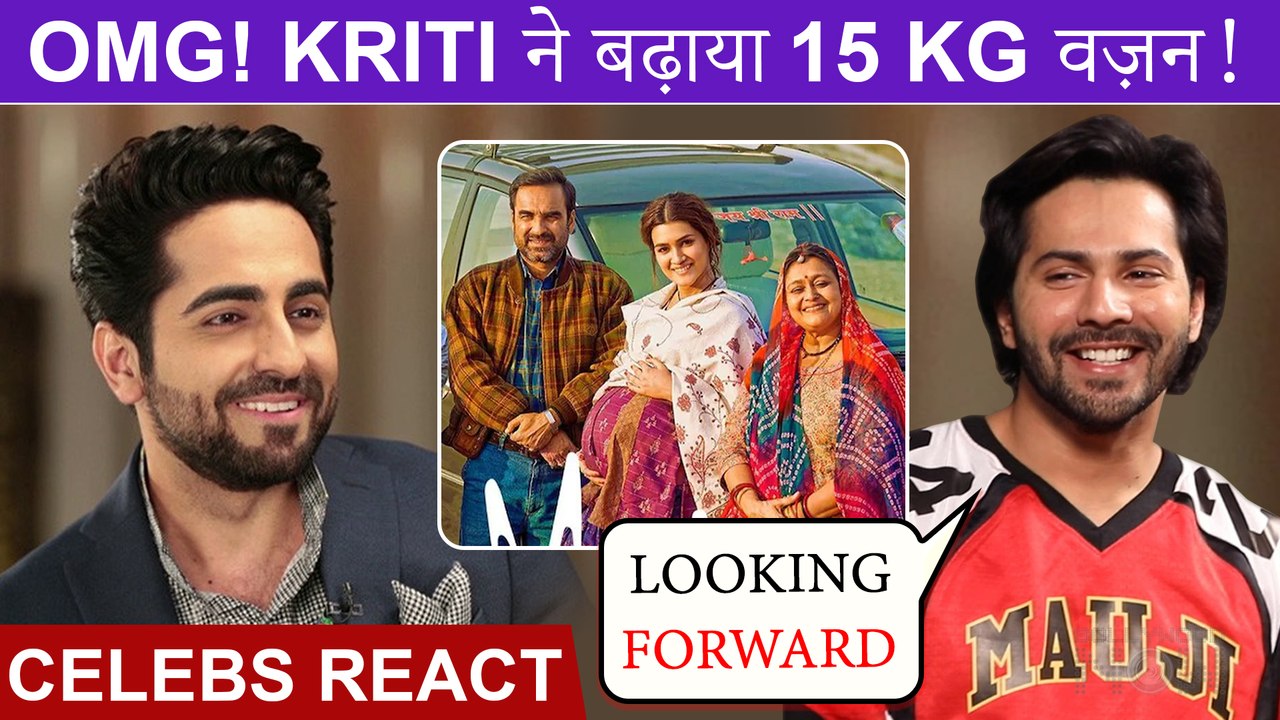 MIMI Trailer | Pregnant Kriti Sanon's Gains 15 Kgs | Varun Dhawan, Ayushmann & Stars React