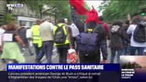 À Paris, Nantes, Lyon, Annecy, des manifestations contre le pass sanitaire ont eu lieu ce mercredi