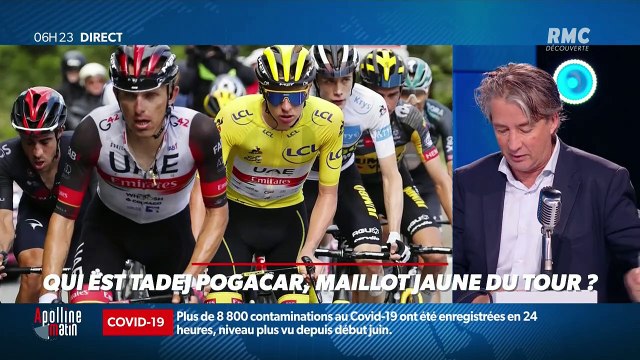 Le portrait de Poinca : Qui est Tadej Pogacar, maillot jaune du Tour ? - 15/07