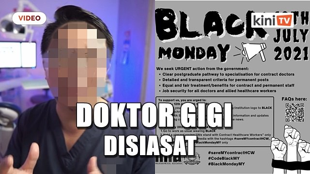 Polis siasat doktor gigi berhubung kempen ‘Code Black’