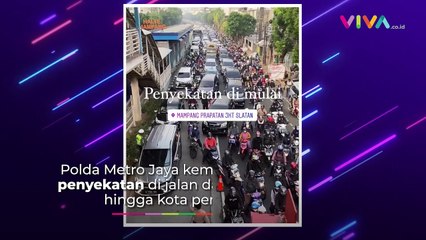 Penyekatan PPKM Darurat Jakarta Diperluas Jadi 100 Titik