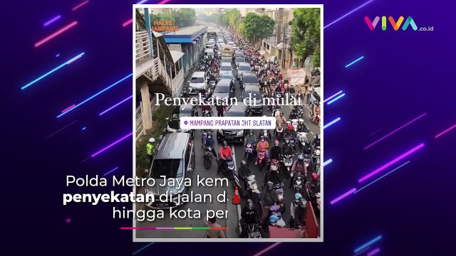 Penyekatan PPKM Darurat Jakarta Diperluas Jadi 100 Titik