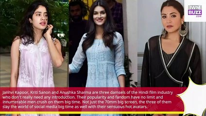 simple casual regular kurta style Take vogue cues from Janhvi Kapoor Kriti Sanon Anushka Sharma