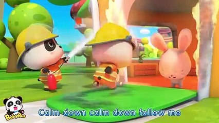 I'm A Brave Firefighter | Firefighter Song | Nursery Rhymes | Baby Songs | Pretend Play | BabyBus