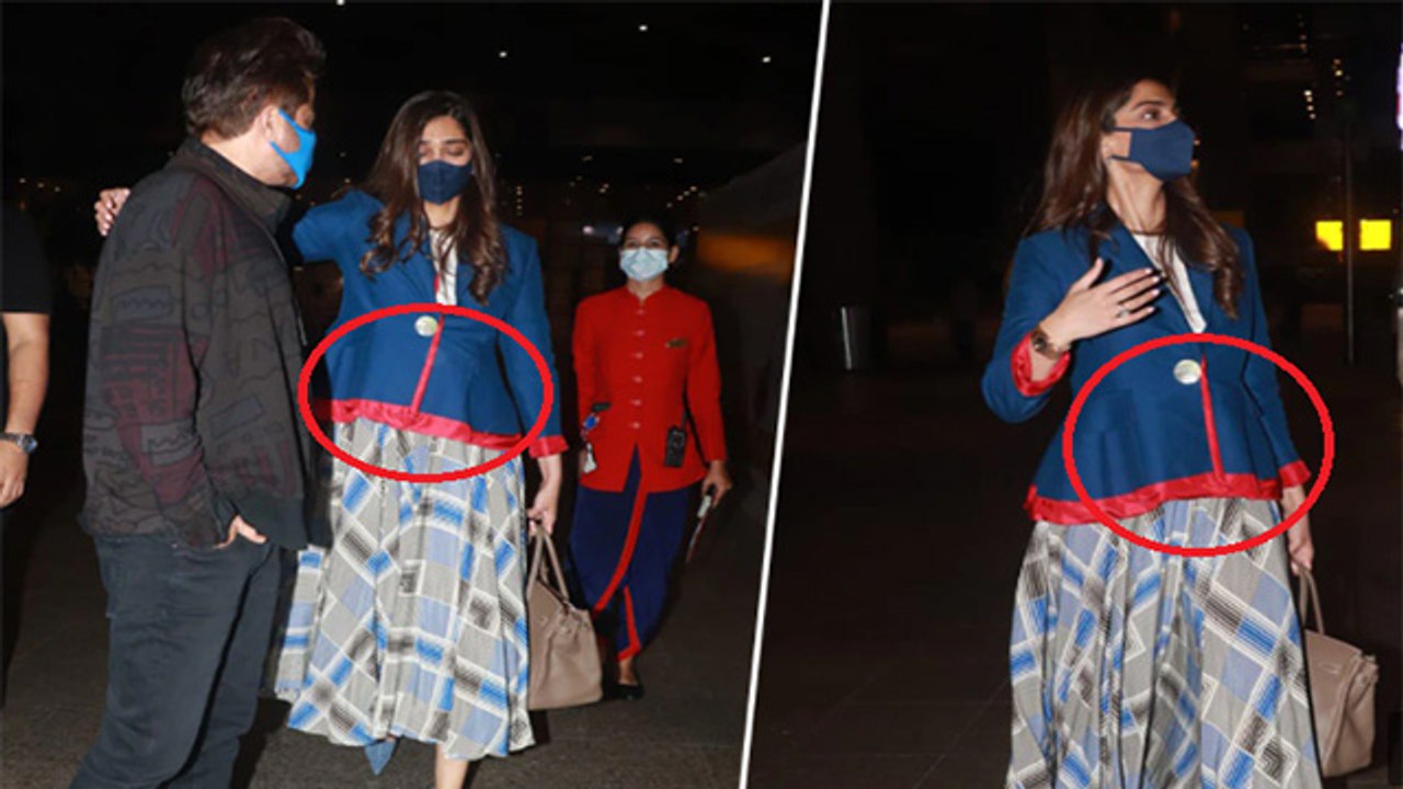 Sonam Kapoor क्या है Pregnant , Baby Bump के साथ Viral हुआ Video । Boldsky