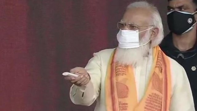 PM Modi inaugurate public projects worth Rs 1,500 crore