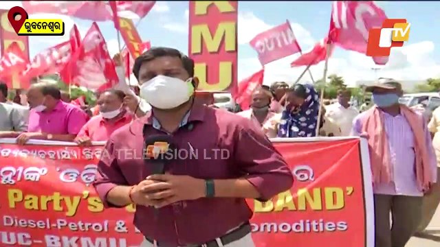 Odisha Congress Joins Left Parties In Odisha Bandh