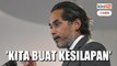 Khairy akui menteri langgar SOP 'kesilapan’ aspek teladan