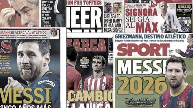 Le nouveau contrat de Lionel Messi rend folle l'Espagne, Chelsea a trouvé comment s'offrir Erling Haaland