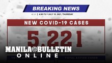 DOH reports 5,221 new cases, bringing the national total to 1,490,665, as of JULY 15, 2021