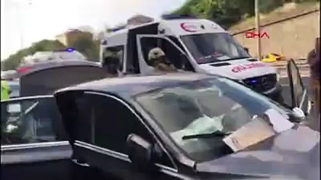 TEM'de zincirleme kaza! Çok sayıda yaralı var