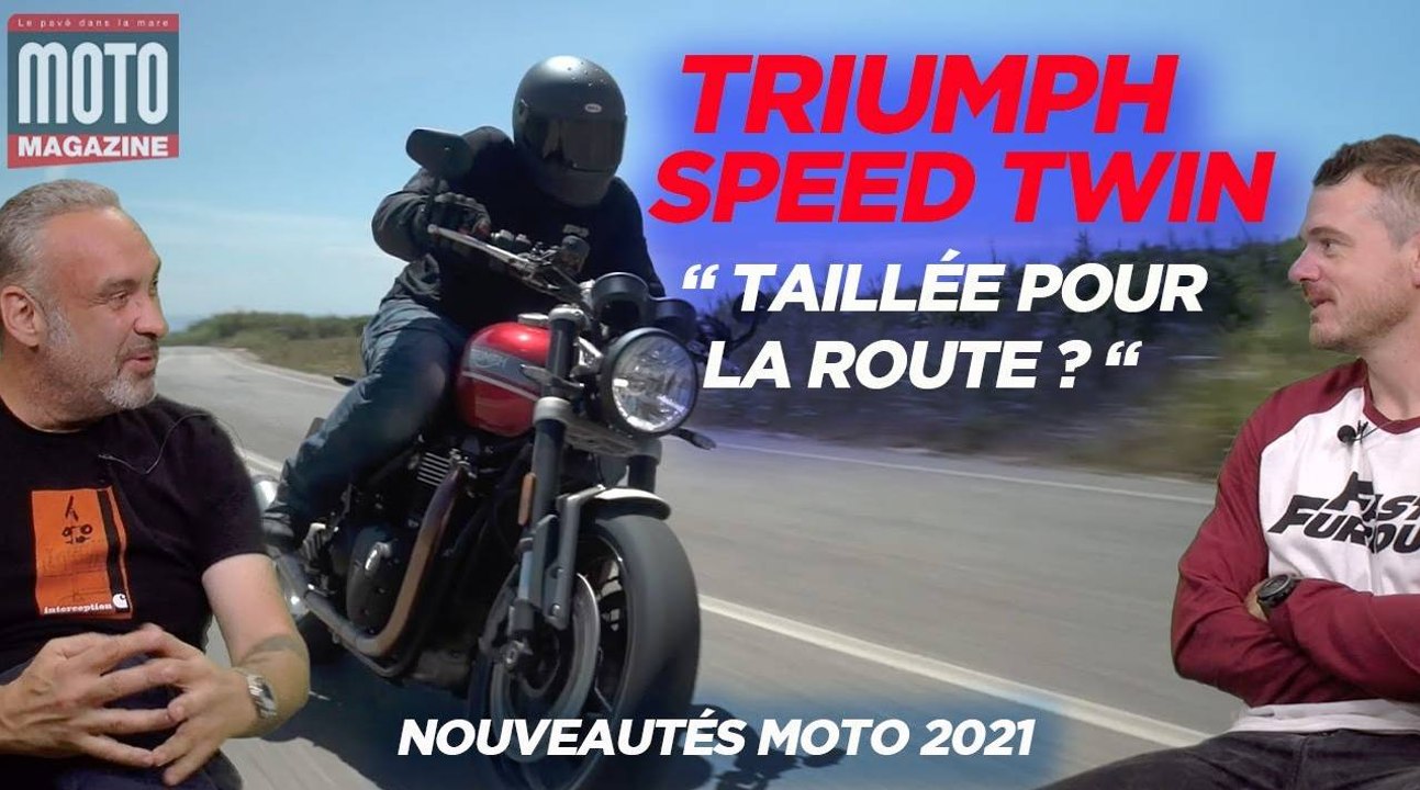 Triumph Speed Twin, en suspension ! Essai Moto Magazine
