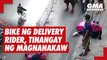 Bike ng delivery rider, tinangay ng magnanakaw | GMA News Feed
