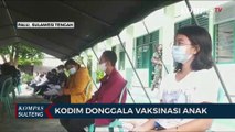 Kodim Donggala Vaksinasi Anak