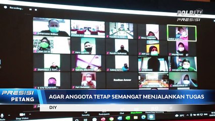 Bakti Sosial Polda DIY Bagi Anggota Yang Isoman