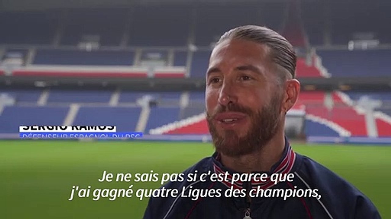L1: Ramos pas au PSG pour "exhiber" son palmarès mais pour "gagner"