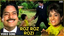 Roz Roz Rozi - Video Song (HD) | Khilona Songs | Romantic Duet Songs | Kishore & Asha Hits