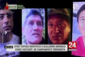 Testigo identificó a Guillermo Bermejo como visitante de campamento Terrorista