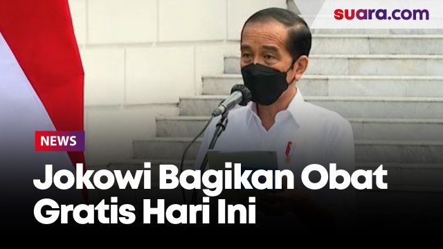 Mulai Hari Ini, Jokowi Bagikan Paket Obat Gratis untuk Pasien Covid-19 Isoman