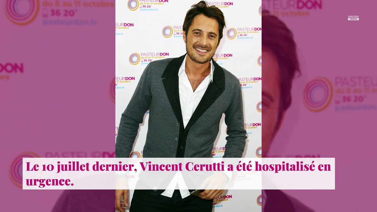 Vincent Cerutti sorti de l'hôpital : nouvelles sur sa santé et retrouvailles avec Hapsatou Sy