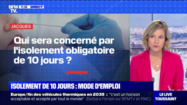 Qui est concerné ? Qui contrôle ? Quelles sanctions ? BFMTV répond à vos questions sur l'isolement
