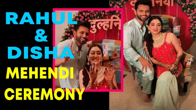 Rahul Vaidya sings 'Mehendi Laga Ke Rakhna' for lady love Disha Parmar ahead of wedding