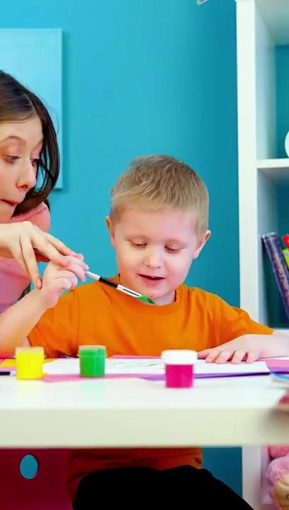 EDIBLE PAINTS FOR KIDS  -SHORTS