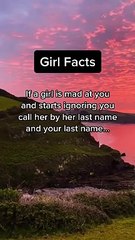 Girls Amazing Facts | Facts For Girls | Lovely Girls