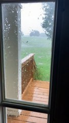 Surprise Lightning Strike Close Call