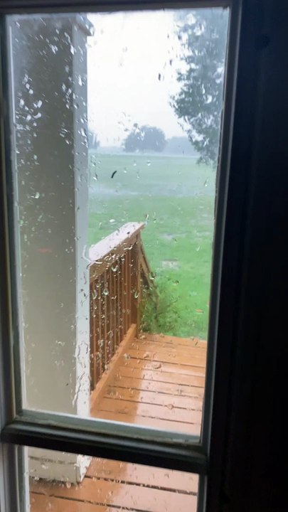 Surprise Lightning Strike Close Call