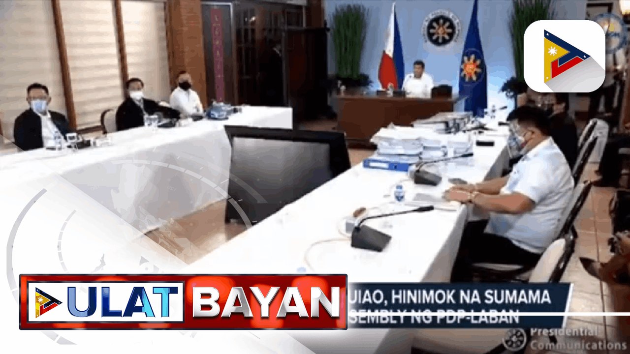 Sen. Pimentel, ipinagmalaking nakapag-produce ng presidente ang PDP-Laban kahit kakaunti ang miyembro noong 2016; Sen. Pimentel at Sen. Pacquiao, hinimok na sumama sa general council assembly ng PDP-Laban