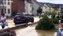 Hochwasser im Westen Deutschlands: Mindestens 42 Tote, viele Vermisste