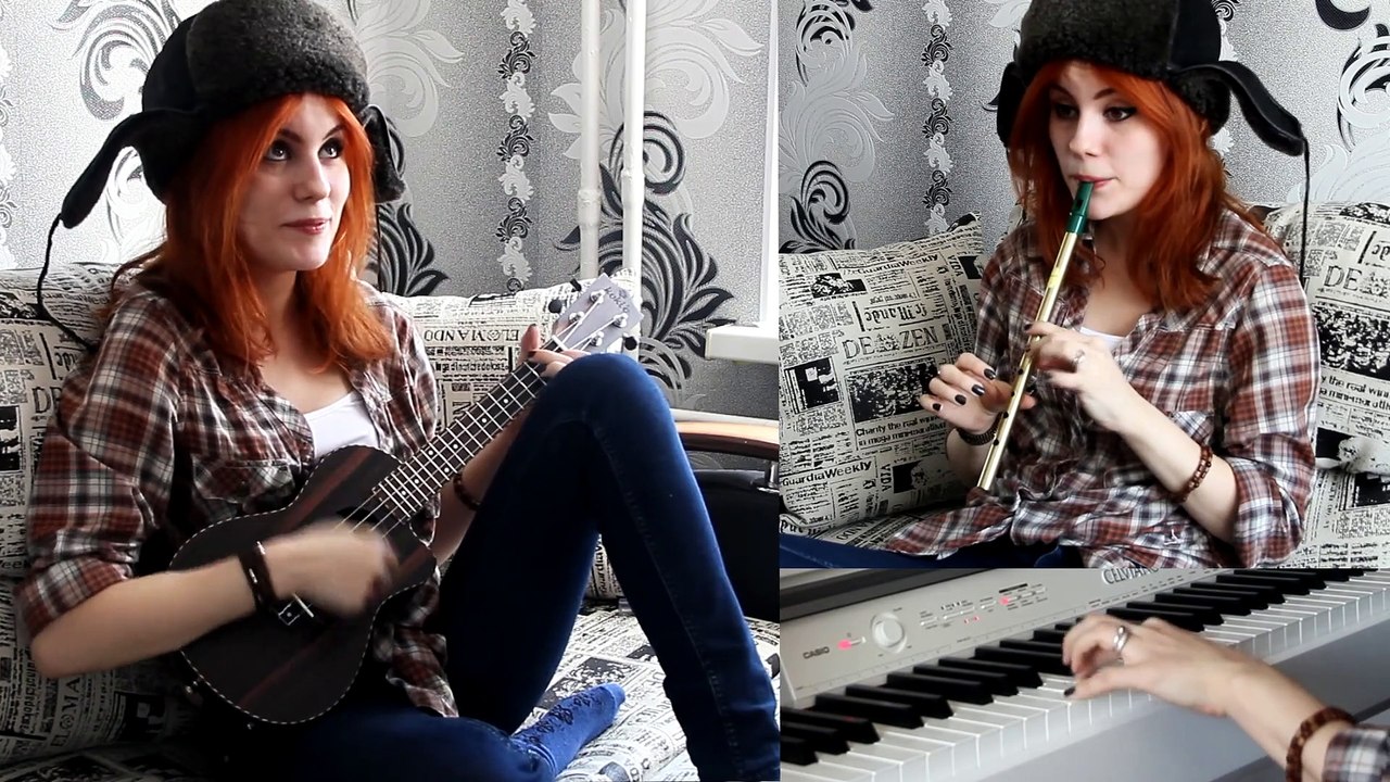 Gravity Falls Theme Cover (Ukulele, Tin Whistle, Piano)