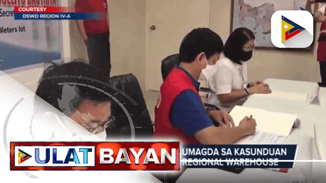 Government at Work: Dswd at Batangas LGU, lumagda sa kasunduan para sa pagtatayo ng regional warehouse; PSA Lanao del Norte at pribadong sektor, nagkasundo para magbukas ng registration center para sa PhilSys; PCG, namahagi ng 1,100 food packs sa mga pami