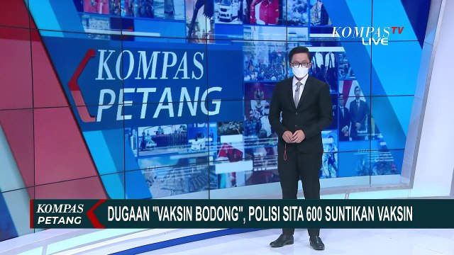 Viral Dugaan Vaksin Bodong di Karawang, Polisi Sita 600 Suntikan dan Vial Vaksin