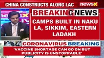 China Constructs Camps Along LAC Camps Built In Naku La, Sikkim, Eastern Ladakh NewsX(1)