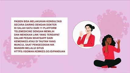 Alur Pelayanan Telemedicine Bagi Pasien Isoman