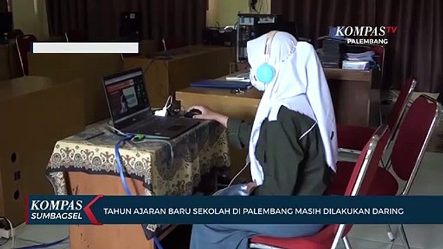 Tahun Ajaran Baru Sekolah Di Palembang Masih Dilakukan Daring