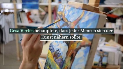 Kunst macht Künstler perfekt, um große Dinge zu zeichnen | Gesa Vertes