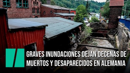 Télécharger la video: Decenas de muertos y desaparecidos en Alemania tras unas grandes inundaciones