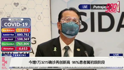 《988新闻线》：2021年7月15日