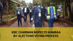 IEBC chairman inspects Kiambaa by-elections voting process