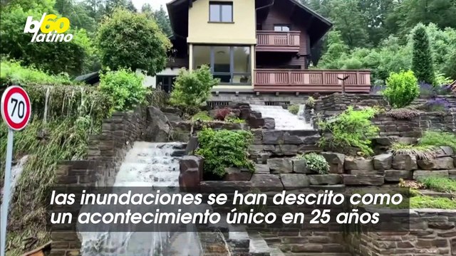 Inundaciones Provocan la Muerte de al Menos 19 Personas en Alemania Mientras Continúan Fuertes Diluvios