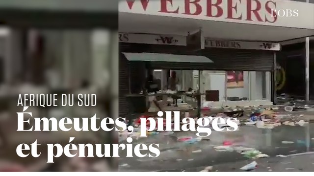 Comprendre les émeutes en Afrique du Sud en moins de deux minutes