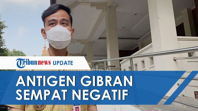 Positif Covid-19 dengan Swab PCR, Tes Antigen Walikota Solo Gibran Hasilnya Sempat Negatif