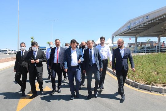 Ankara Tarım ve Orman Müdürü Korkmaz, Gölbaşı'nda kurban satış yerlerini inceledi