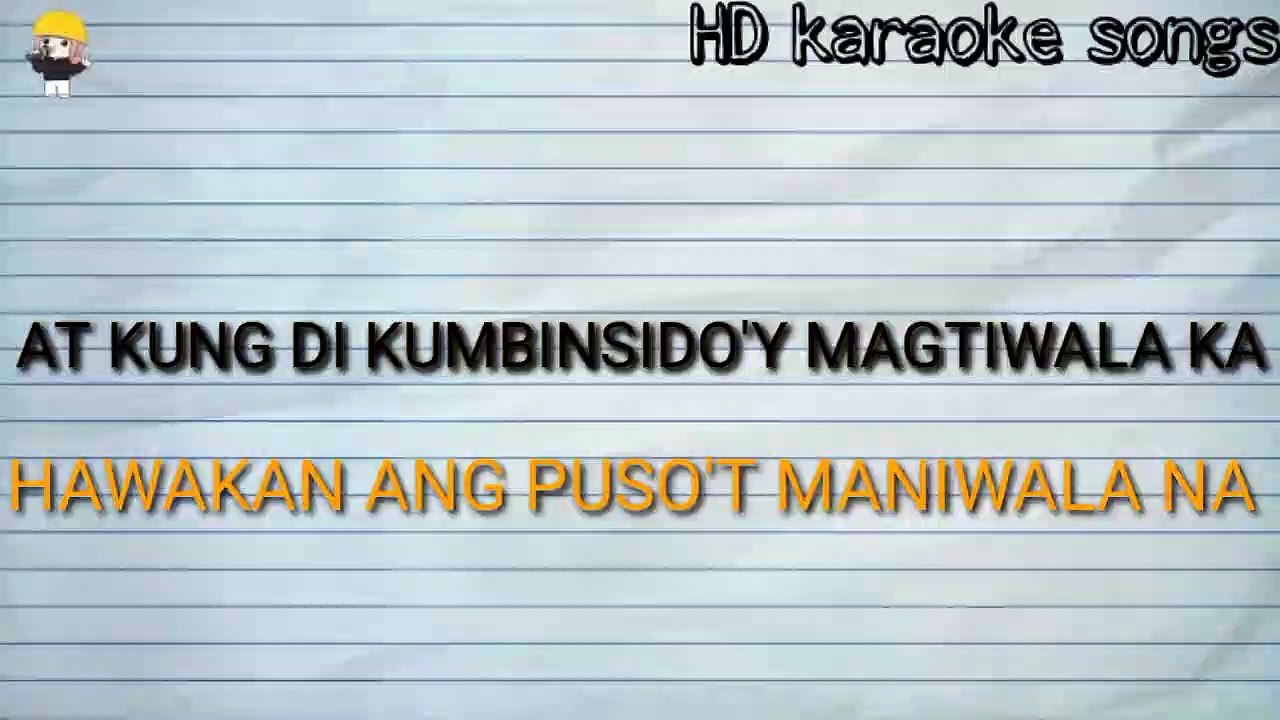 Ikaw lang by nobita | HD karaoke