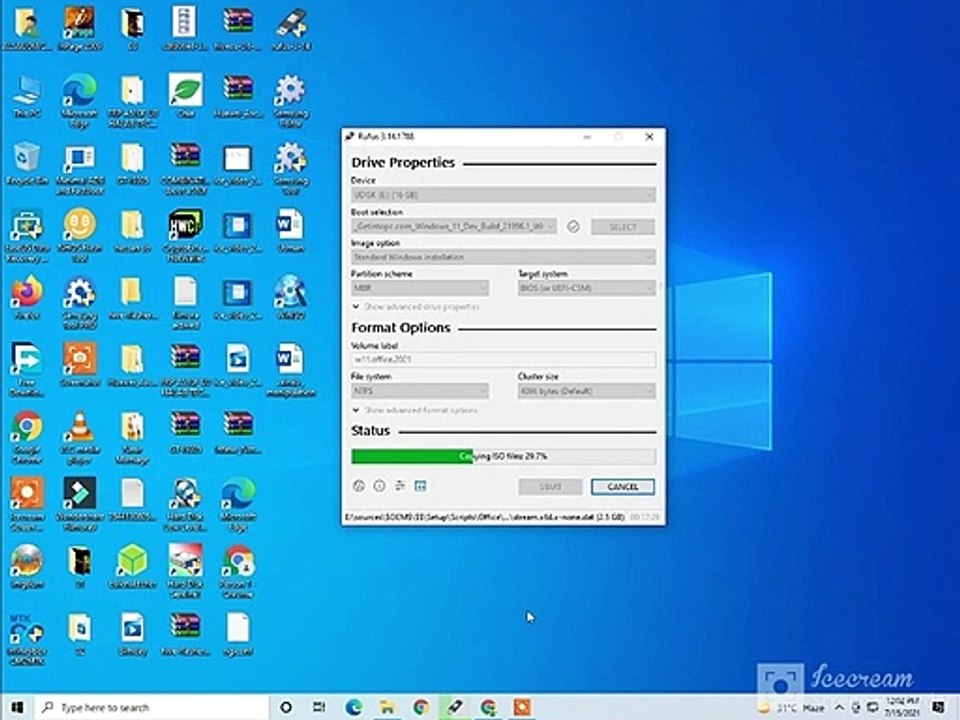 how to make bootable window 11 with office 2019
