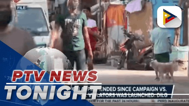 Over a million apprehended since campaign vs. health protocol violations was launched: DILG