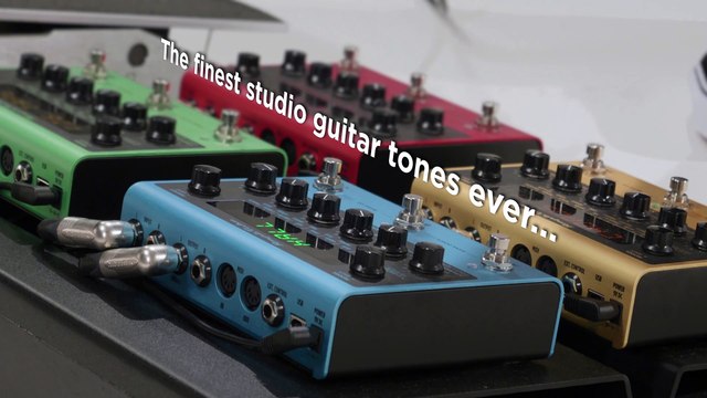 Présentation des pédales AmpliTube X-GEAR